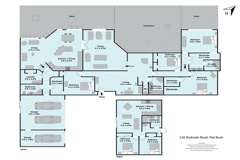 Photo of property in 520 Redoubt Road, Flat Bush, Auckland, 2019