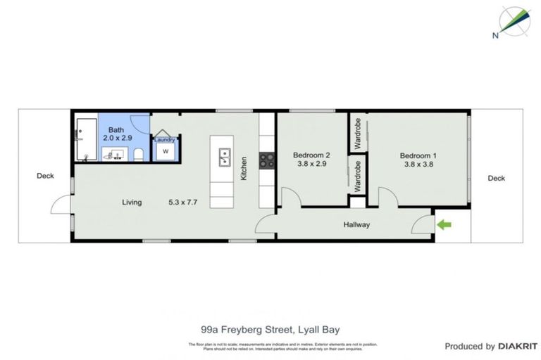 Photo of property in 99a Freyberg Street, Lyall Bay, Wellington, 6022