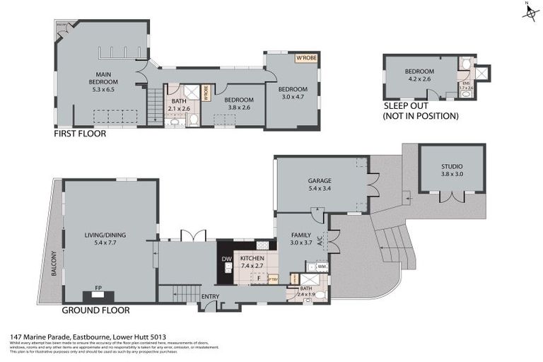 Photo of property in 147 Marine Parade, Eastbourne, Lower Hutt, 5013