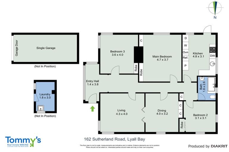 Photo of property in 162 Sutherland Road, Lyall Bay, Wellington, 6022