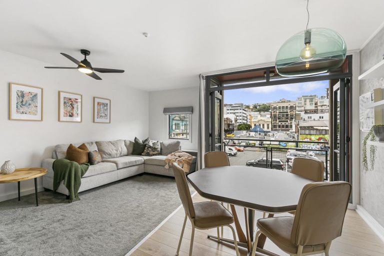 Photo of property in Hannahs Corner, 20/8 Leeds Street, Te Aro, Wellington, 6011