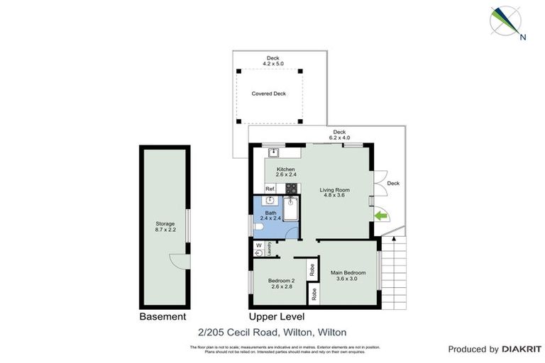 Photo of property in 2/205 Cecil Road, Wilton, Wellington, 6012