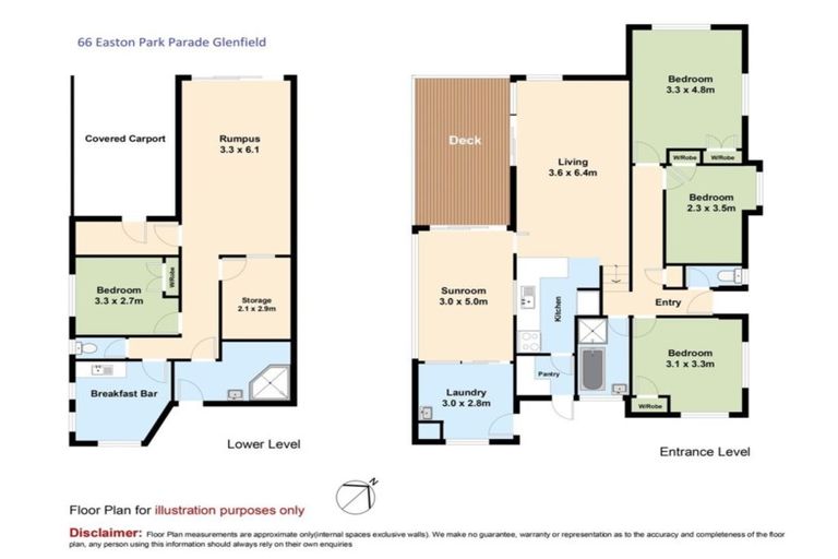 Photo of property in 66 Easton Park Parade, Glenfield, Auckland, 0629