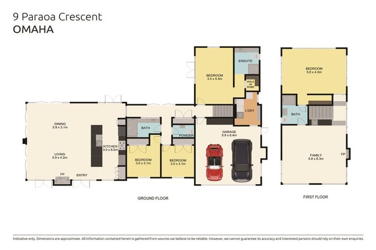 Photo of property in 9 Paraoa Crescent, Omaha, 0986