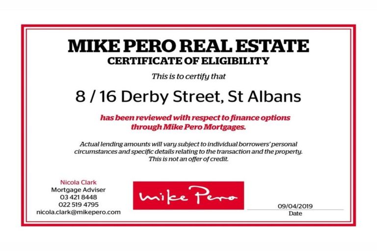 Photo of property in 8/16 Derby Street, St Albans, Christchurch, 8014