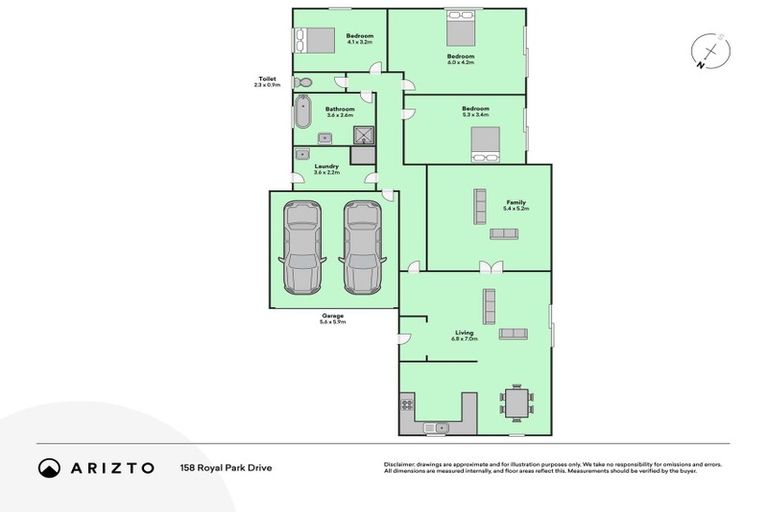 Photo of property in 158 Royal Park Drive, Parklands, Christchurch, 8083