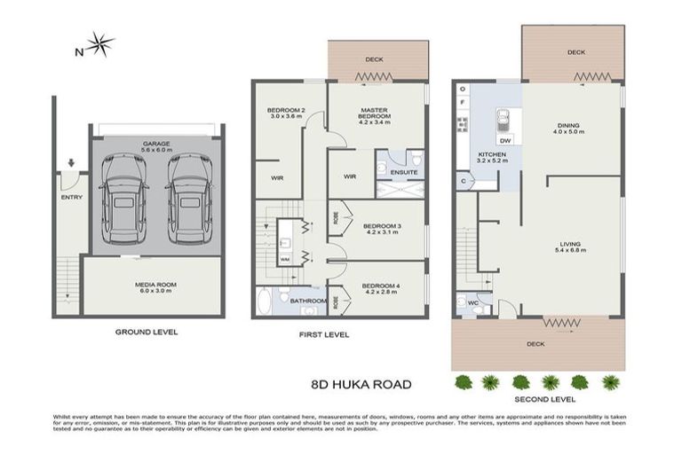 Photo of property in 8c Huka Road, Birkenhead, Auckland, 0626