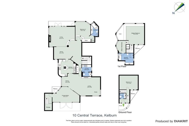 Photo of property in 10b Central Terrace, Kelburn, Wellington, 6012