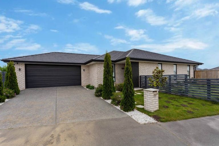 Photo of property in 22 Zinnia Way, Wigram, Christchurch, 8025