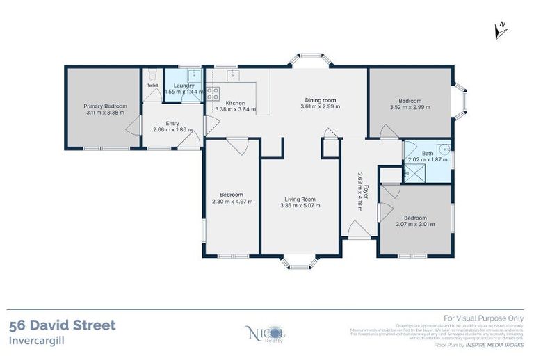 Photo of property in 56 David Street, Hawthorndale, Invercargill, 9810