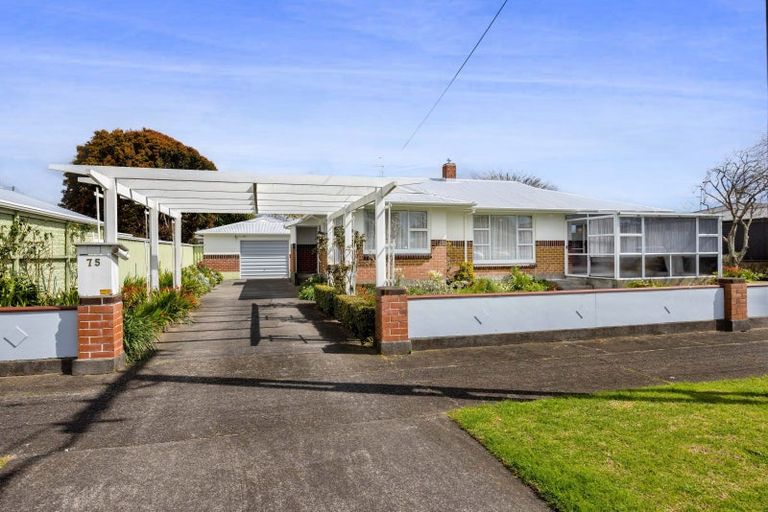 Photo of property in 75 Domett Street, Waitara, 4320