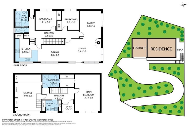 Photo of property in 58 Winston Street, Crofton Downs, Wellington, 6035