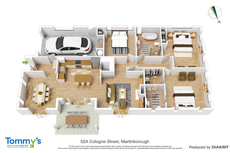 Photo of property in 52a Cologne Street, Martinborough, 5711