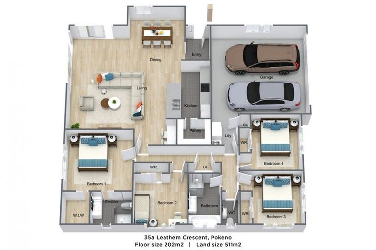 Photo of property in 35a Leathem Crescent, Pokeno, 2402