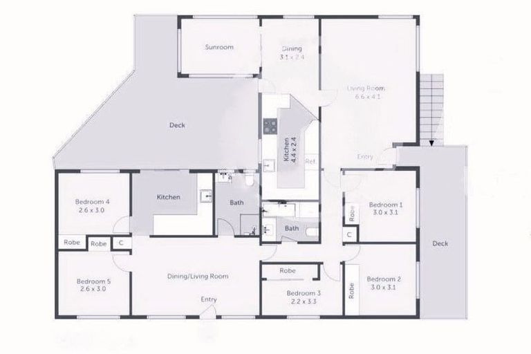 Photo of property in 80 Stapleford Crescent, Browns Bay, Auckland, 0630