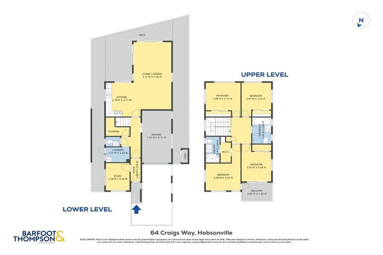 Photo of property in 64 Craigs Way, Hobsonville, Auckland, 0616