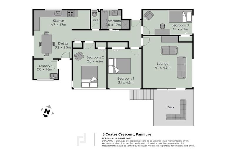 Photo of property in 5 Coates Crescent, Panmure, Auckland, 1072