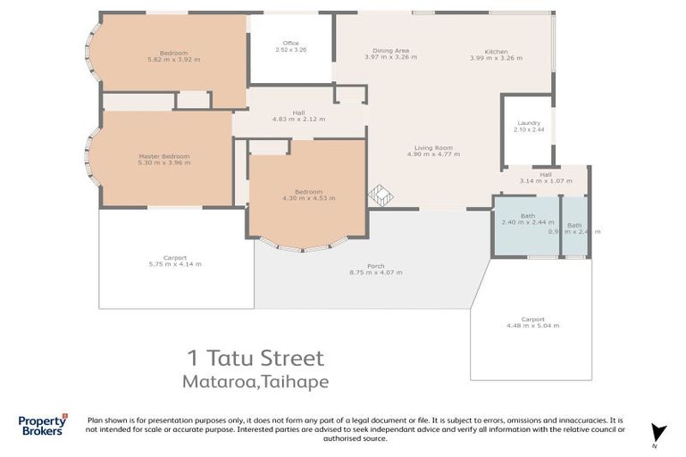 Photo of property in 1 Tatu Street, Taihape, 4791