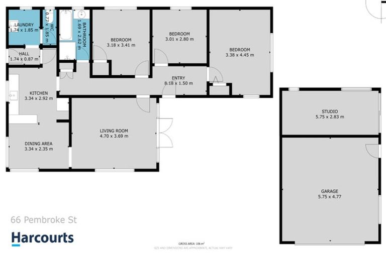 Photo of property in 66 Pembroke Street, Avondale, Christchurch, 8061