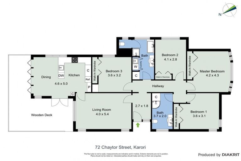 Photo of property in 72 Chaytor Street, Karori, Wellington, 6012