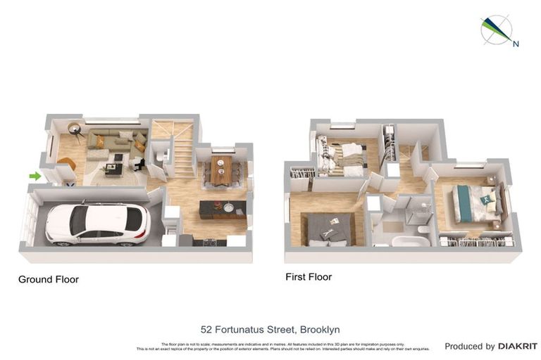 Photo of property in 52 Fortunatus Street, Brooklyn, Wellington, 6021