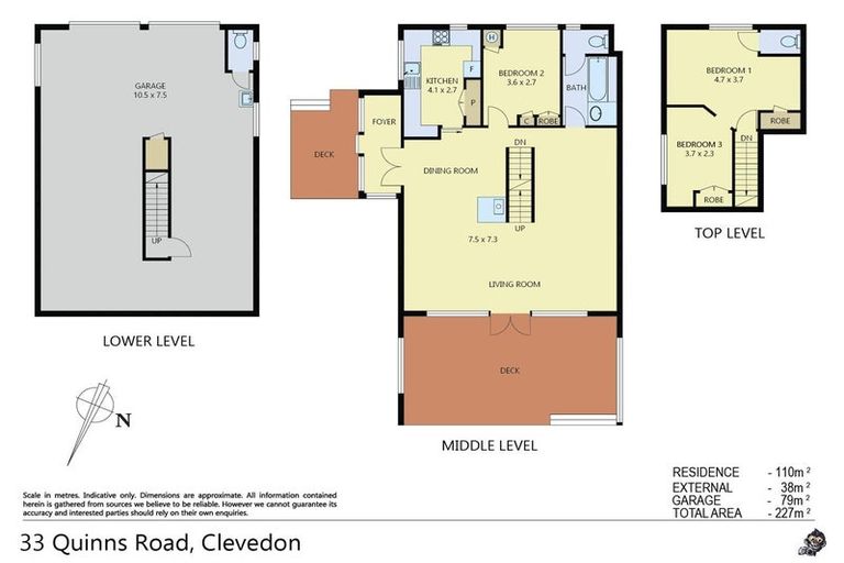 Photo of property in 33 Quinns Road, Clevedon, Papakura, 2585