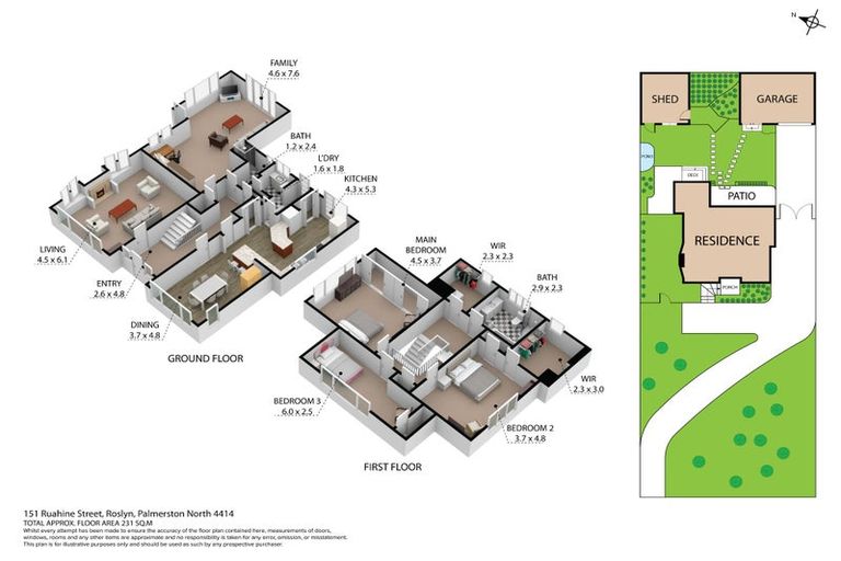 Photo of property in 151 Ruahine Street, Roslyn, Palmerston North, 4414