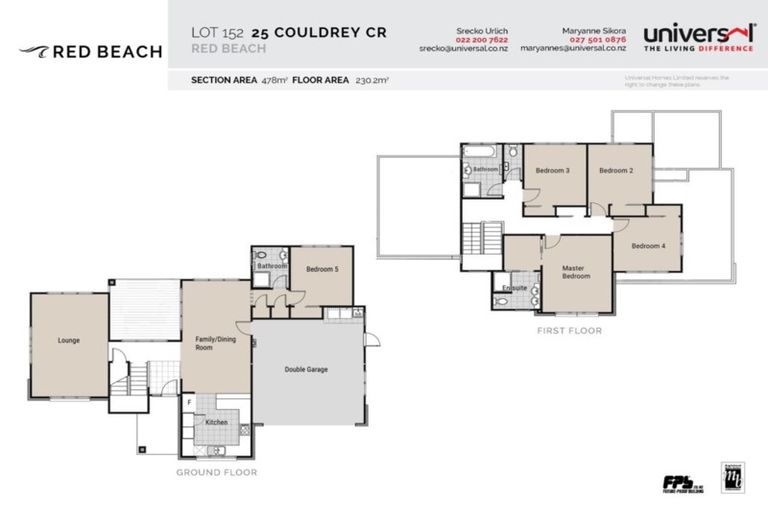 Photo of property in 25 Couldrey Crescent, Red Beach, 0932