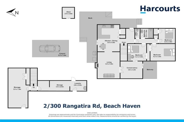 Photo of property in 2/300 Rangatira Road, Beach Haven, Auckland, 0626