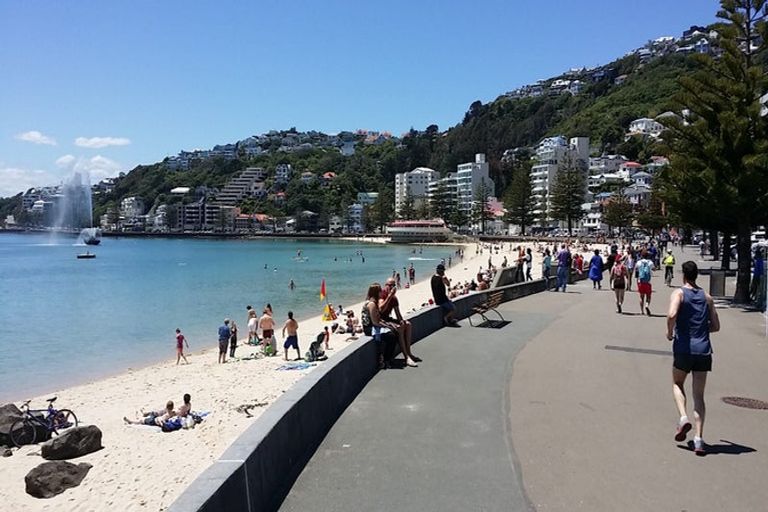 Photo of property in The Capital, 26/370 Oriental Parade, Oriental Bay, Wellington, 6011