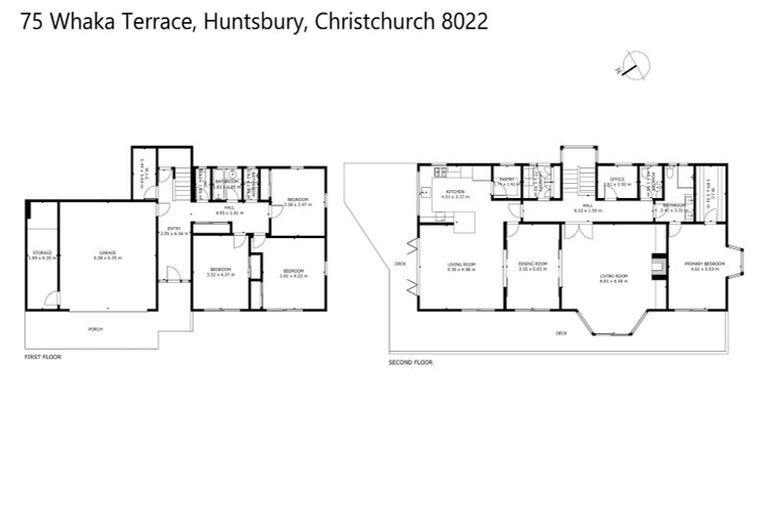 Photo of property in 75 Whaka Terrace, Huntsbury, Christchurch, 8022