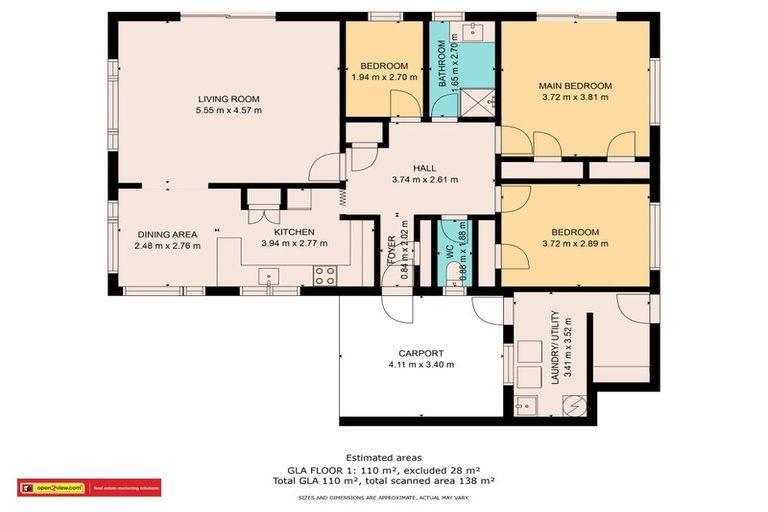 Photo of property in 9c Seddon Street, Glenholme, Rotorua, 3010