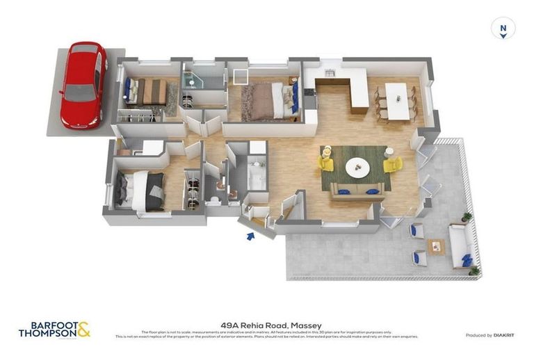 Photo of property in 49a Rehia Road, Massey, Auckland, 0614