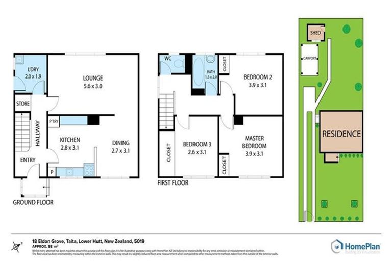 Photo of property in 1/18 Eldon Grove, Taita, Lower Hutt, 5019