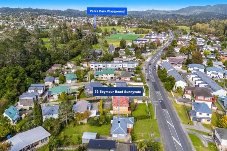 Photo of property in 52 Seymour Road, Sunnyvale, Auckland, 0612