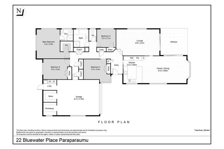 Photo of property in 22 Bluewater Place, Paraparaumu, 5032