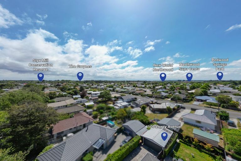 Photo of property in 107 Lowry Avenue, Redwood, Christchurch, 8051