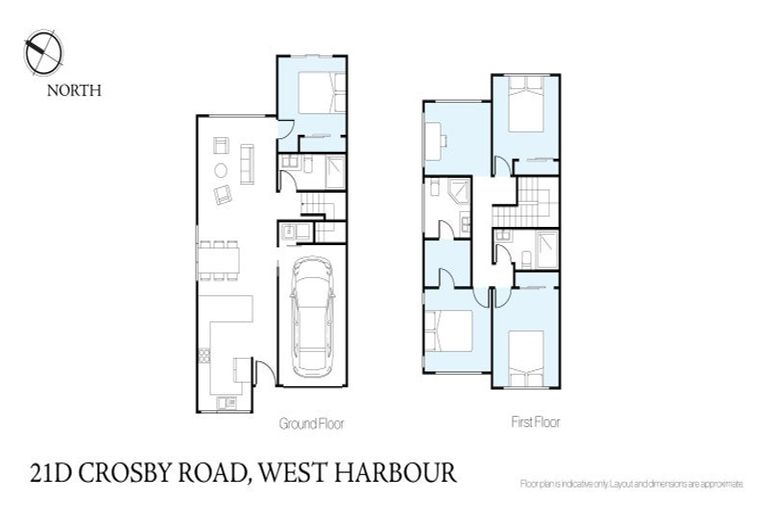 Photo of property in 21d Crosby Road, West Harbour, Auckland, 0618