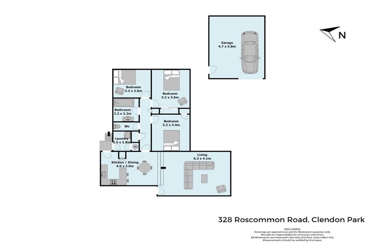 Photo of property in 328 Roscommon Road, Clendon Park, Auckland, 2103
