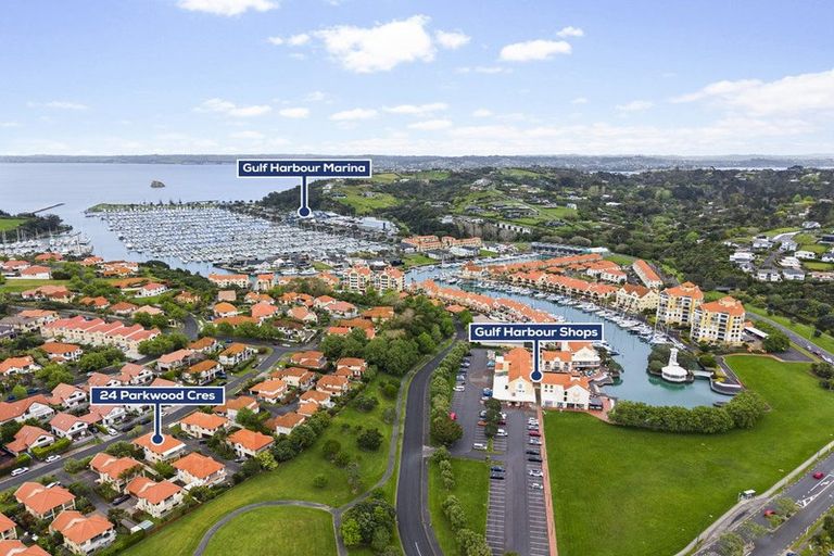Photo of property in 24 Parkwood Crescent, Gulf Harbour, Whangaparaoa, 0930