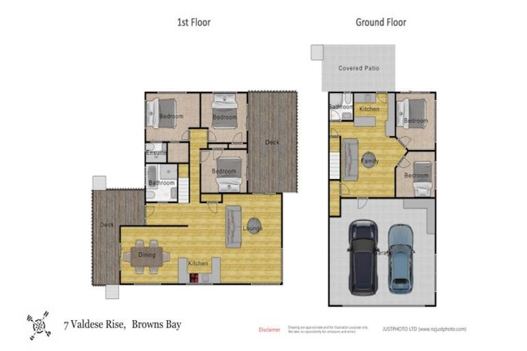 Photo of property in 7 Valdese Rise, Browns Bay, Auckland, 0630