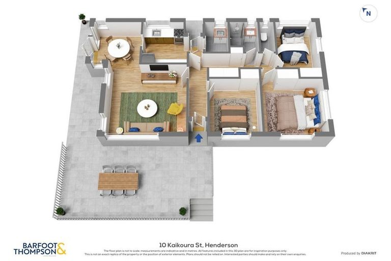 Photo of property in 10 Kaikoura Street, Henderson, Auckland, 0612