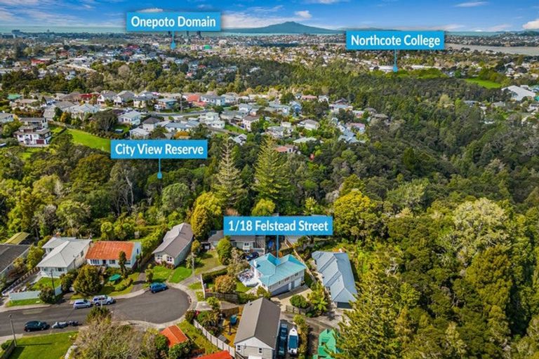 Photo of property in 2/18 Felstead Street, Birkenhead, Auckland, 0626