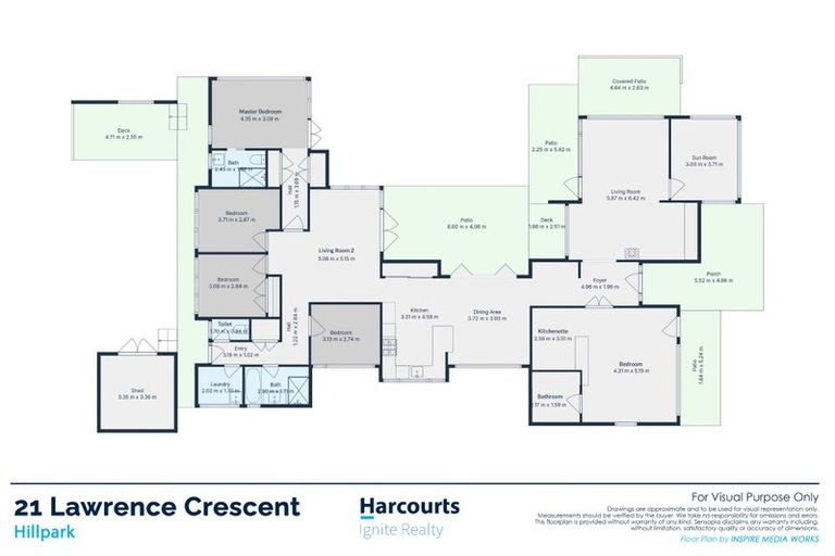 Photo of property in 21 Lawrence Crescent, Hillpark, Auckland, 2102