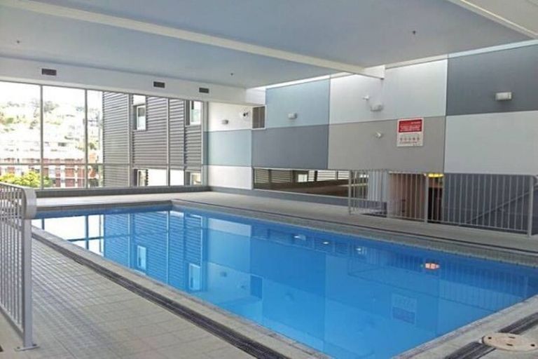 Photo of property in Montreaux Apartments, 9f/164 The Terrace, Wellington Central, Wellington, 6011