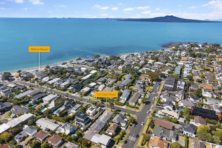 Photo of property in 1/4 Cecil Road, Milford, Auckland, 0620