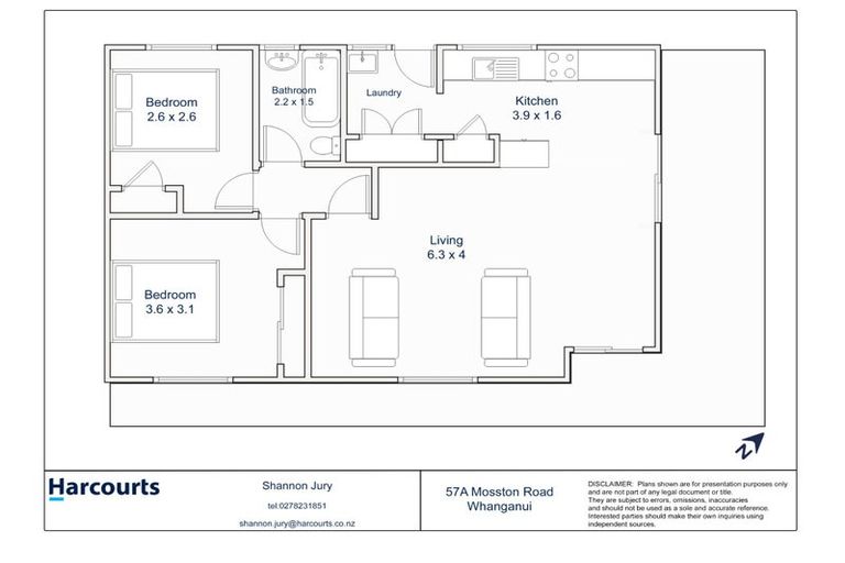 Photo of property in 57a Mosston Road, Castlecliff, Whanganui, 4501