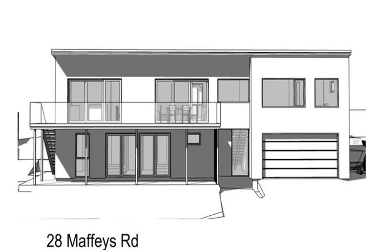 Photo of property in 1/28 Maffeys Road, Mount Pleasant, Christchurch, 8081