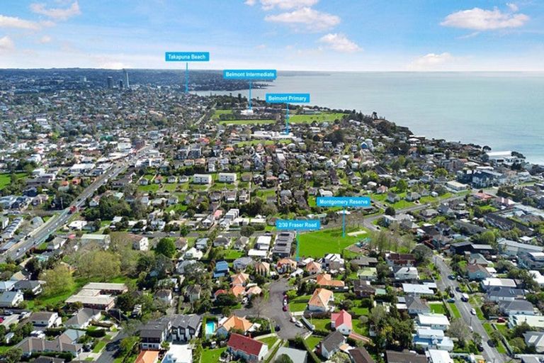 Photo of property in 2/30 Fraser Road, Narrow Neck, Auckland, 0624