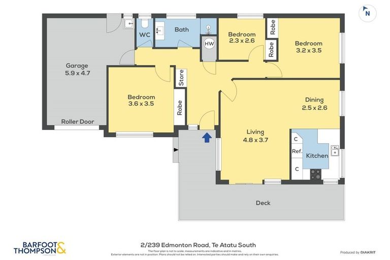 Photo of property in 2/239 Edmonton Road, Te Atatu South, Auckland, 0610